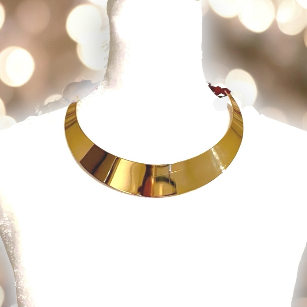 BaubleBar Collar Necklace in Gold